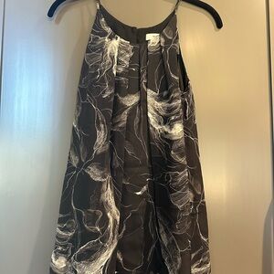 Milly Monochrome Abstract Blouse